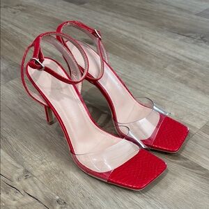 NEW Women’s Coutgo Ankle Strap Stiletto Sandals